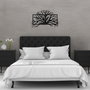 Wallity Tree 4 Escultura de pared de metal negra